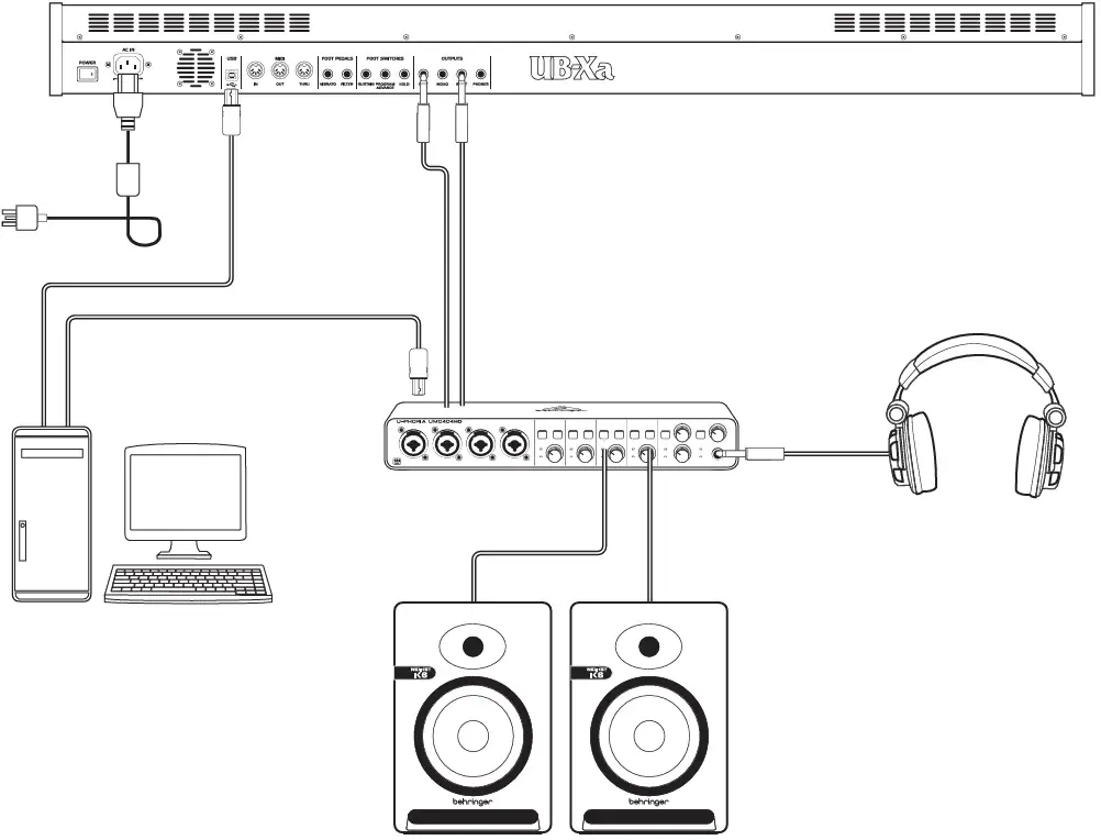 Syntezator BEHRINGER UB-Xa /Analogowy - miniatura
