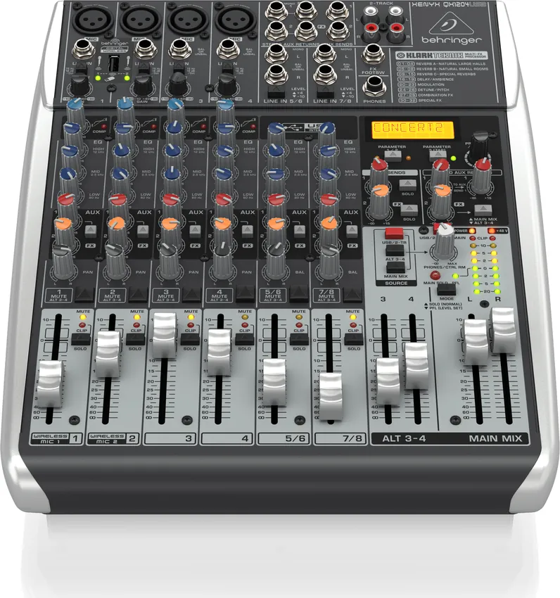 Mikser audio BEHRINGER XENYX QX1204USB - miniatura