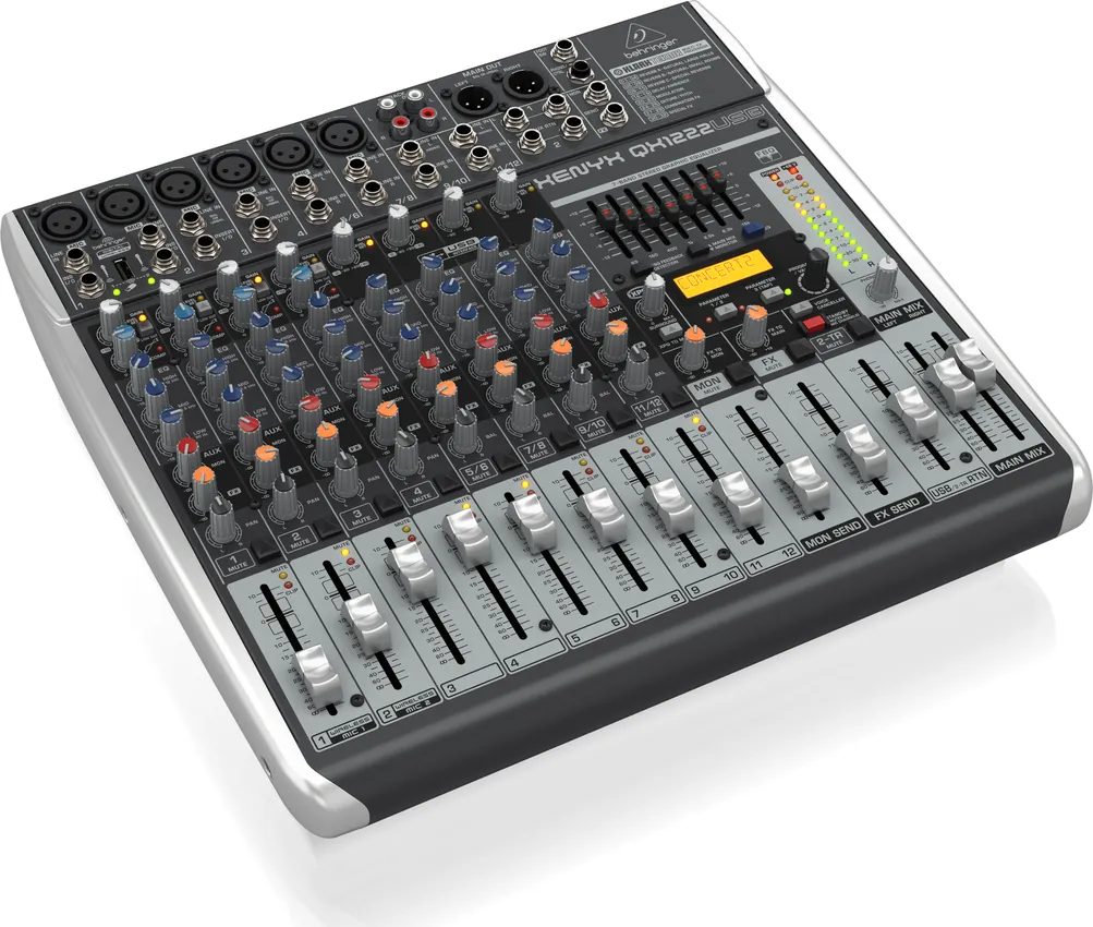 Mikser audio BEHRINGER XENYX QX1222USB - miniatura
