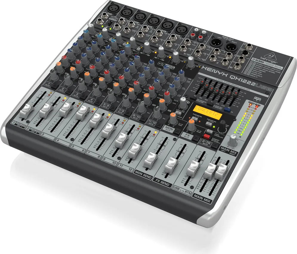 Mikser audio BEHRINGER XENYX QX1222USB - miniatura
