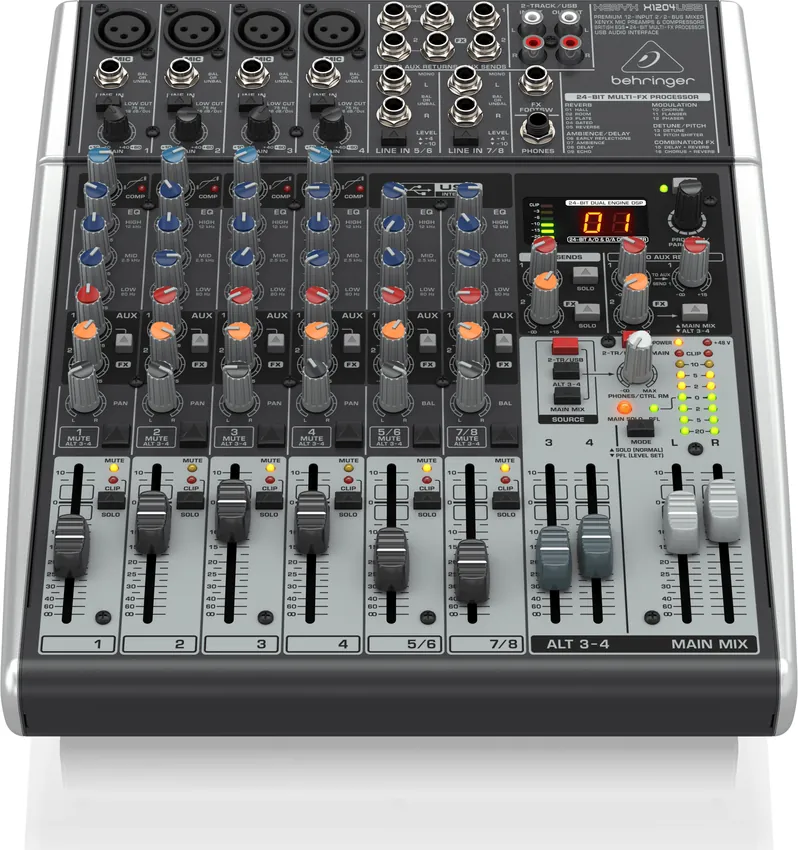 Mikser audio BEHRINGER XENYX X1204USB - miniatura