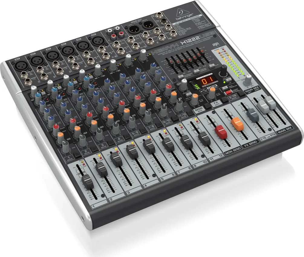 Mikser audio BEHRINGER XENYX X1222USB - miniatura