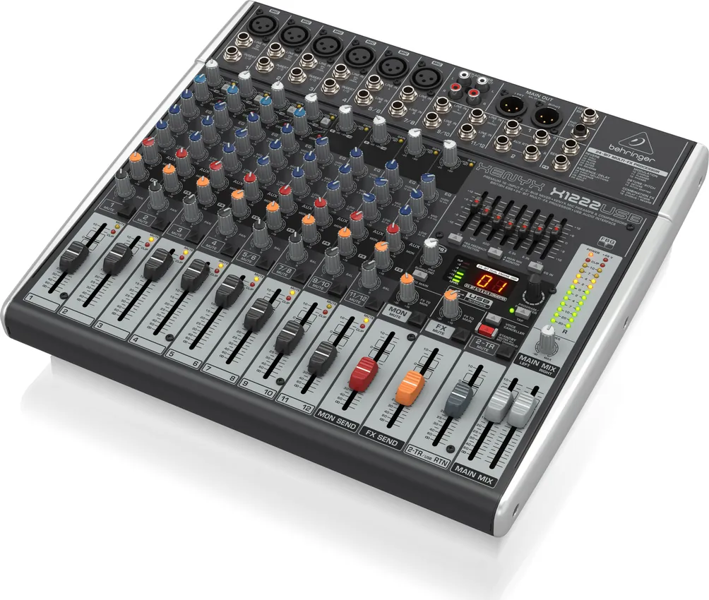 Mikser audio BEHRINGER XENYX X1222USB - miniatura