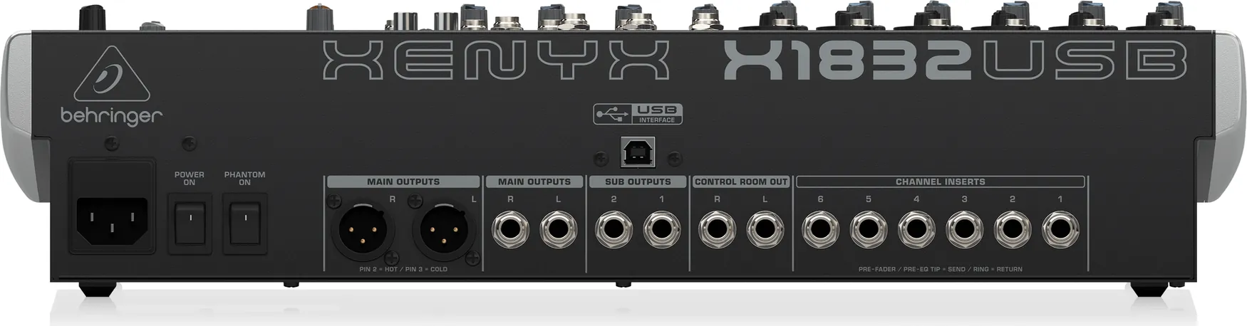 Mikser audio BEHRINGER XENYX X1832USB - miniatura