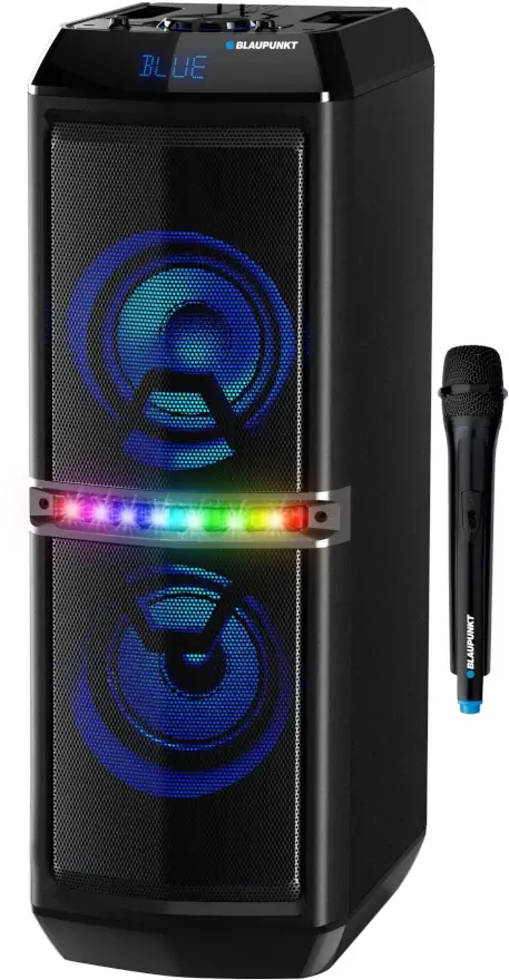Zestaw nagłośnieniowy BLAUPUNKT PS05.2DB /akumulator /bluetooth - miniatura