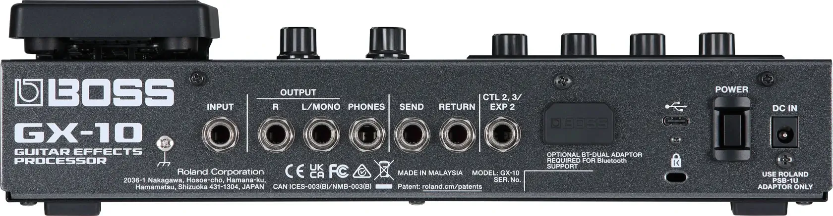 Multiefekt gitarowy BOSS GX-10 - miniatura
