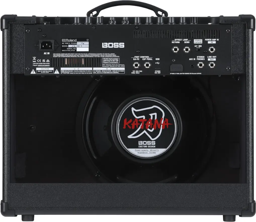 Wzmacniacz do gitary elektrycznej BOSS KATANA-100 GEN 3 - miniatura