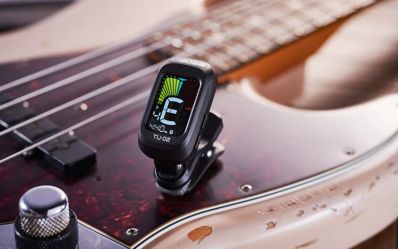 Stroik do gitary / tuner BOSS TU-02 - miniatura