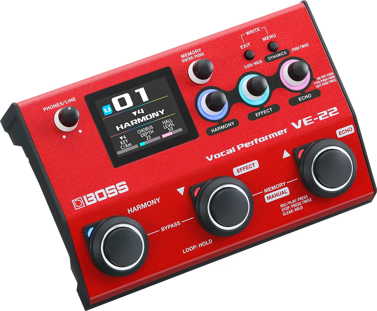 Procesor wokalowy BOSS VE-22 - miniatura
