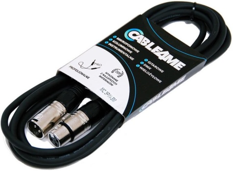 Kabel mikrofonowy CABLE4me XLR-XLR 3m