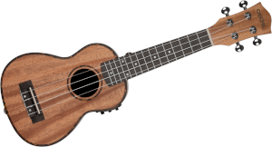 Ukulele sopranowe Cascha E-Soprano Premium Mah /elektroakustyczne