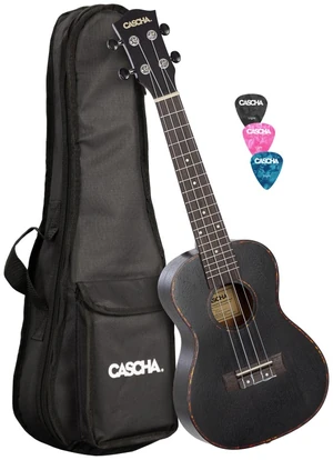 Ukulele koncertowe Cascha HH2300 Mahogany Black