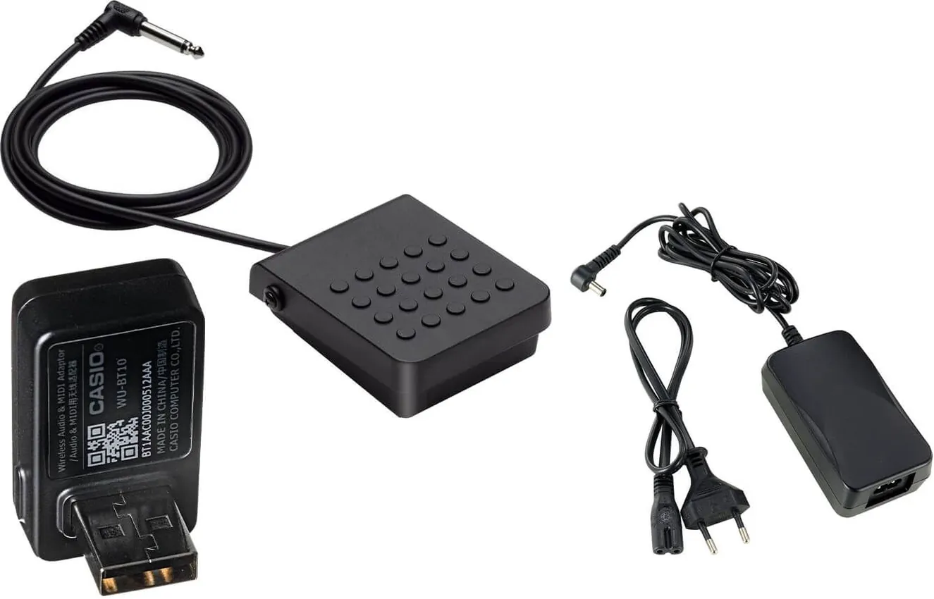 Pianino cyfrowe CASIO PX-S1100 BK + NOGI CS-68 - miniatura