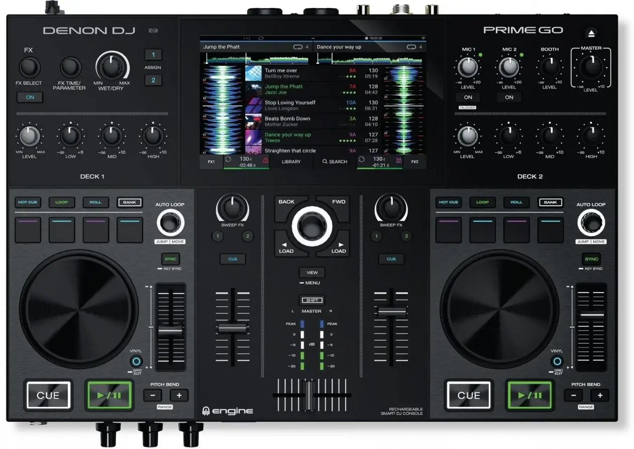 Kontroler DJ Denon DJ Prime GO - miniatura