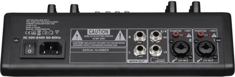 Mikser audio DNA MIX-EFF 4 - miniatura