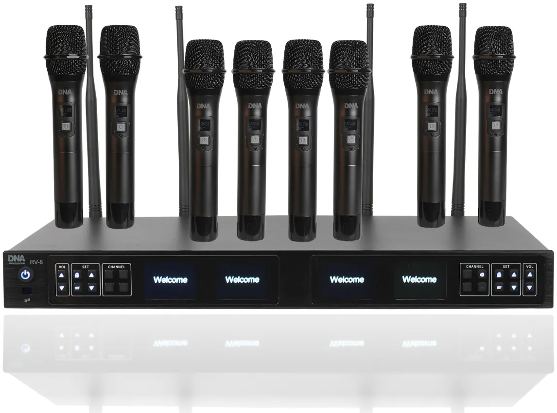 Mikrofon bezprzewodowy DNA RV-8 UHF 610-690 MHz