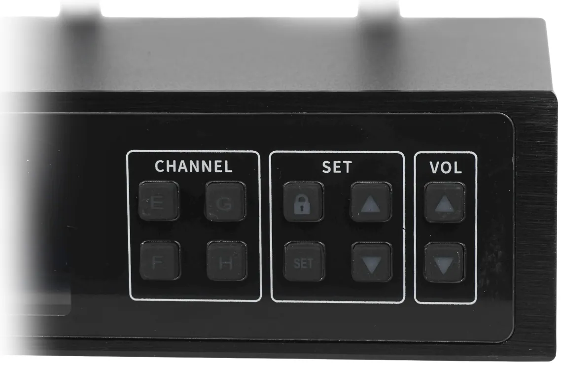 Mikrofon bezprzewodowy DNA RV-8 UHF 610-690 MHz - miniatura