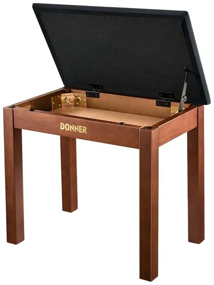 Ława do pianina Donner DKB-10 Brown - miniatura