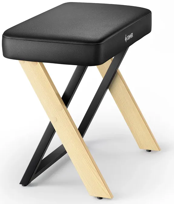 Ława do pianina Donner DKB-300 Light Wood - miniatura