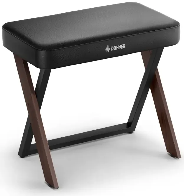 Ława do pianina Donner DKB-300 Walnut - miniatura