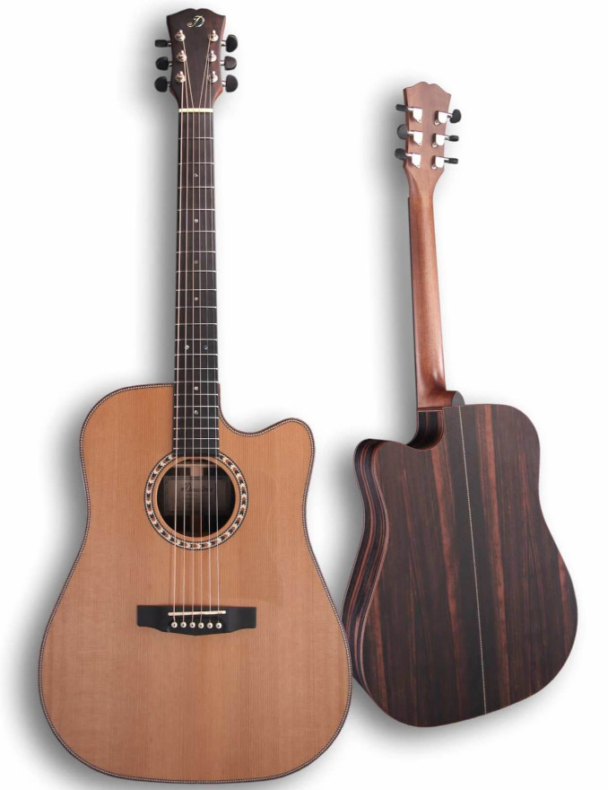 Gitara elektroakustyczna Dowina Bordeaux DCE LR Baggs SPE - miniatura