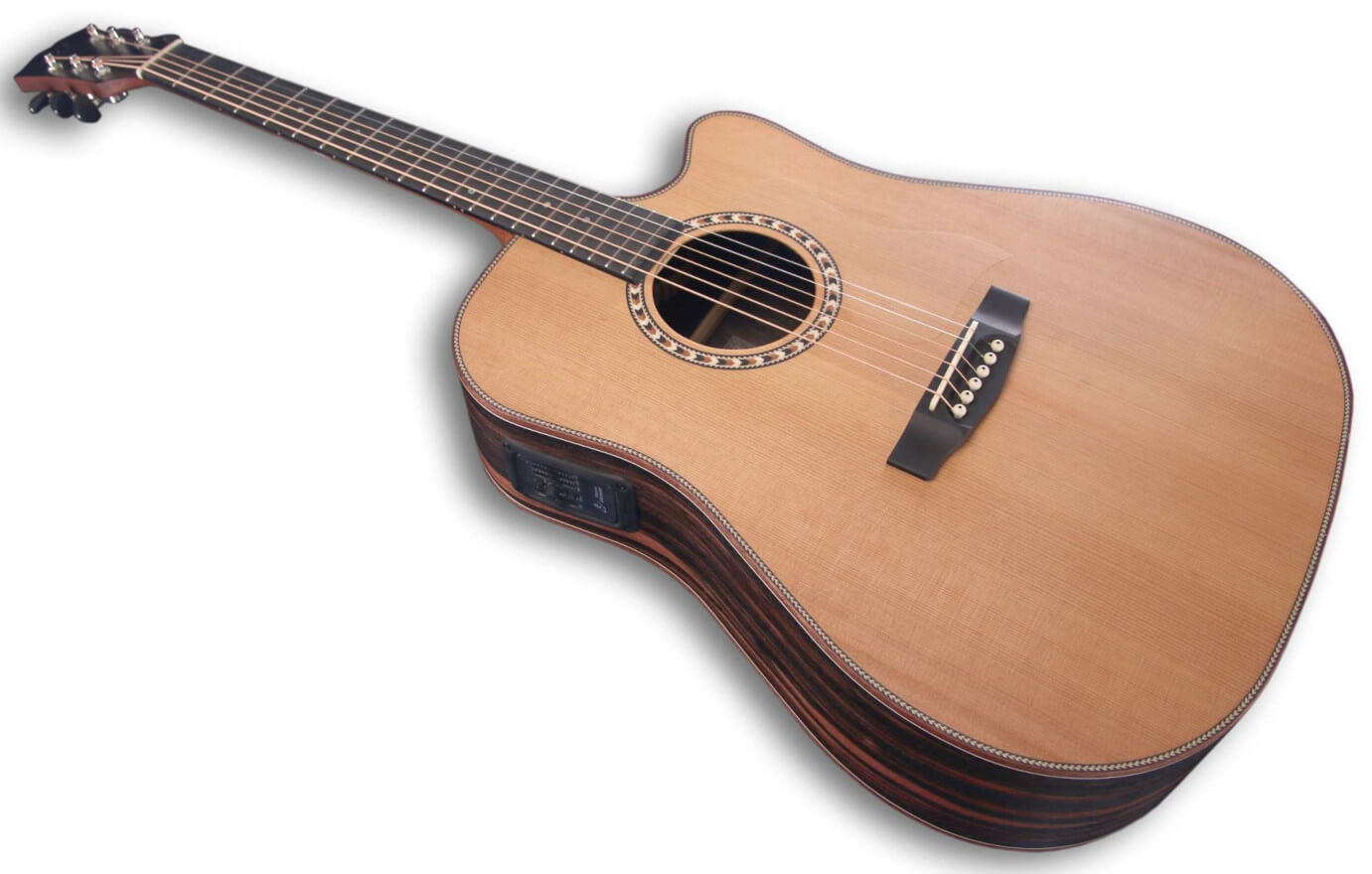 Gitara elektroakustyczna Dowina Bordeaux DCE LR Baggs SPE - miniatura