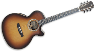 Gitara elektroakustyczna Dowina Bordeaux GACE-LB LR Baggs SPE