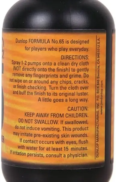 Płyn Dunlop 654 Formula 65 Guitar Polish and Cleaner /do pielęgnacji - miniatura