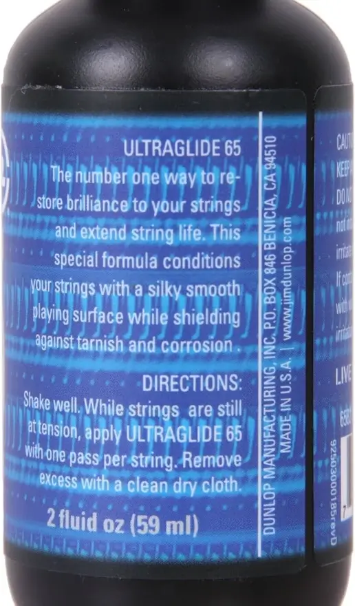 Płyn Dunlop 6582 UltraGlide 65 String Cleaner /do strun - miniatura