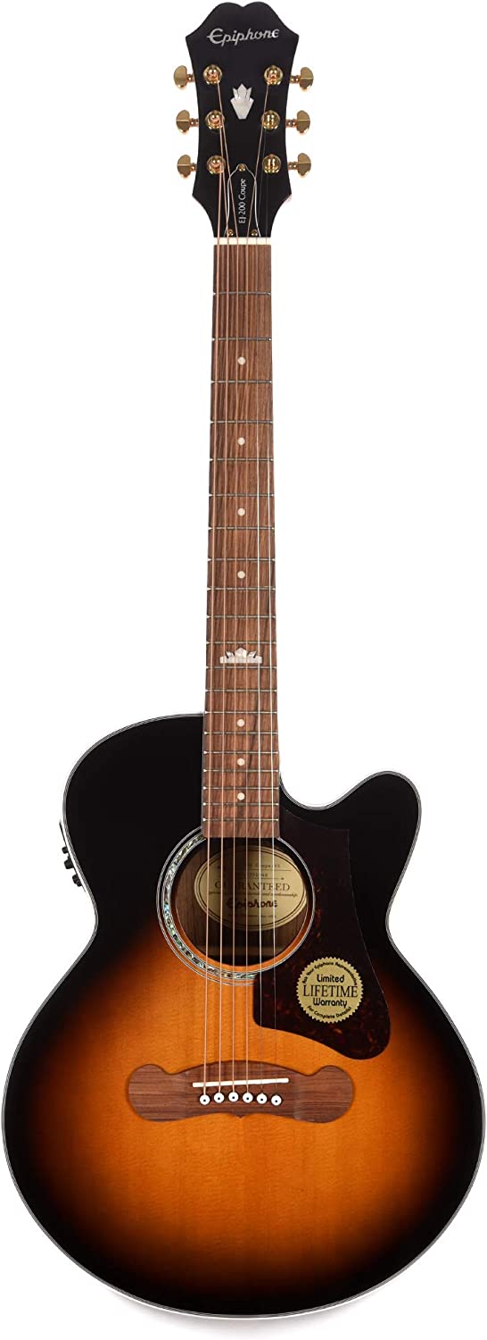 Gitara elektroakustyczna Epiphone J-200EC Studio Parlor VS - miniatura