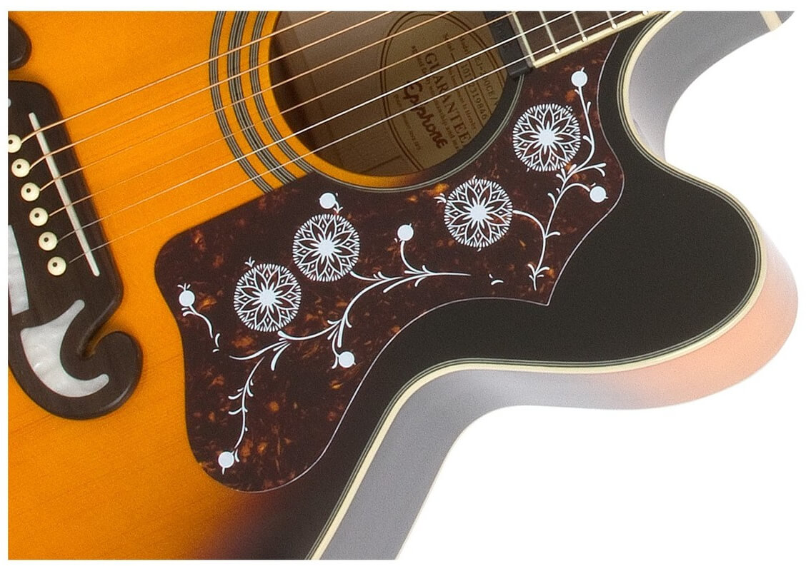Gitara elektroakustyczna Epiphone J-200EC Studio VS - miniatura