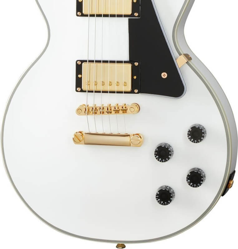 Gitara elektryczna leworęczna Epiphone Les Paul Custom AW Left-Handed - miniatura