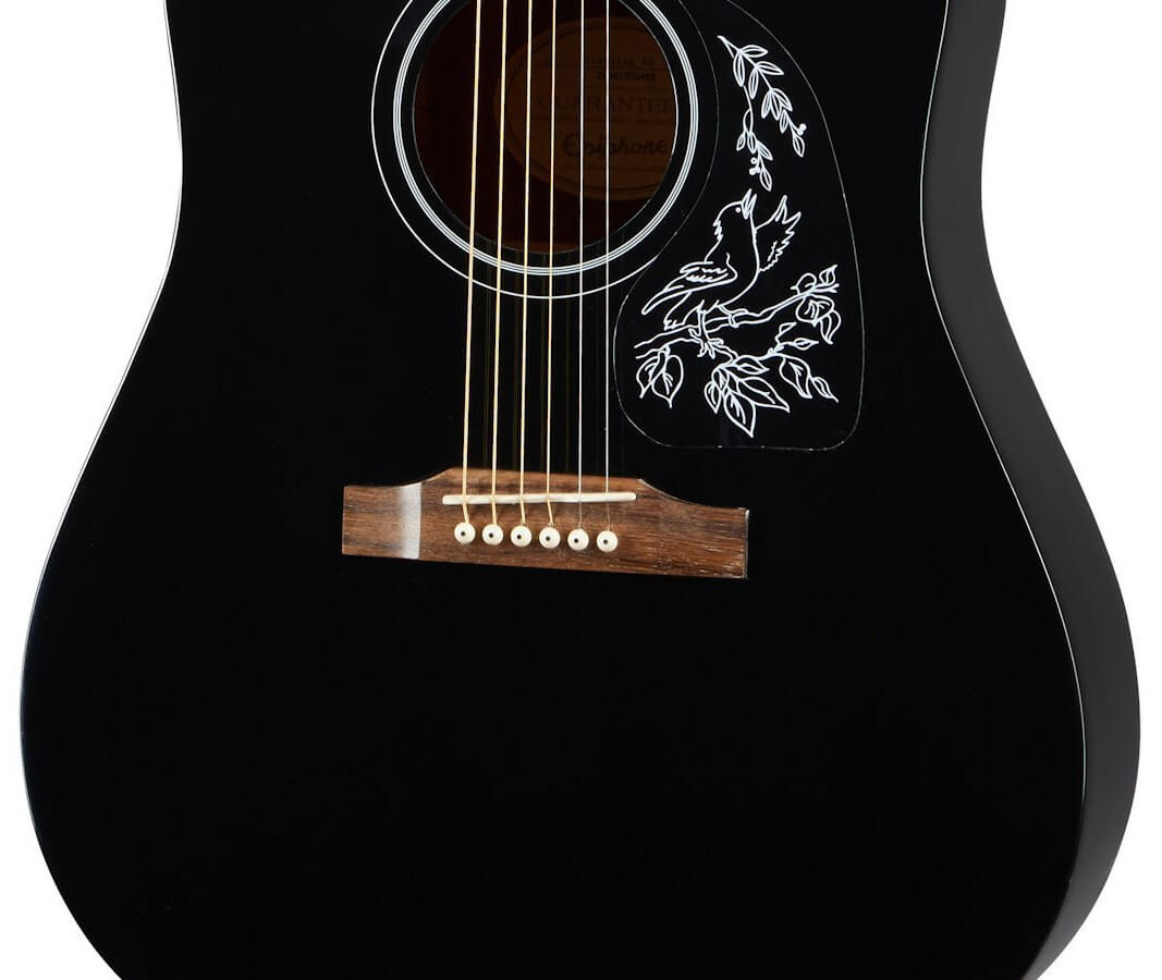 Gitara akustyczna Epiphone Starling Square Shoulder Ebony - miniatura