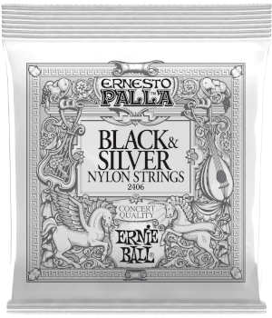 Struny do gitary klasycznej Ernie Ball Ernesto Palla Clear&Silver 2403