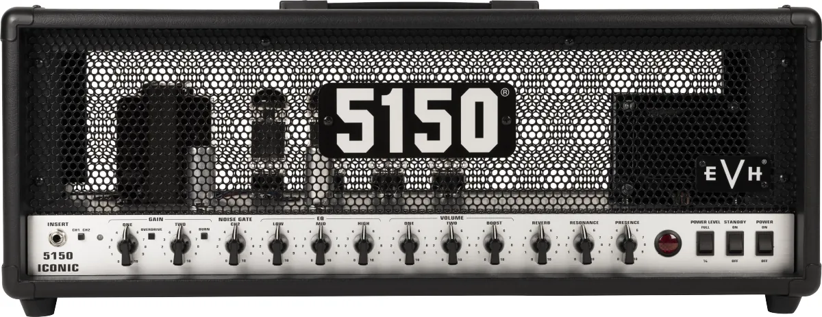 Wzmacniacz do gitary elektrycznej EVH 5150 Iconic 80W Head BLK - miniatura