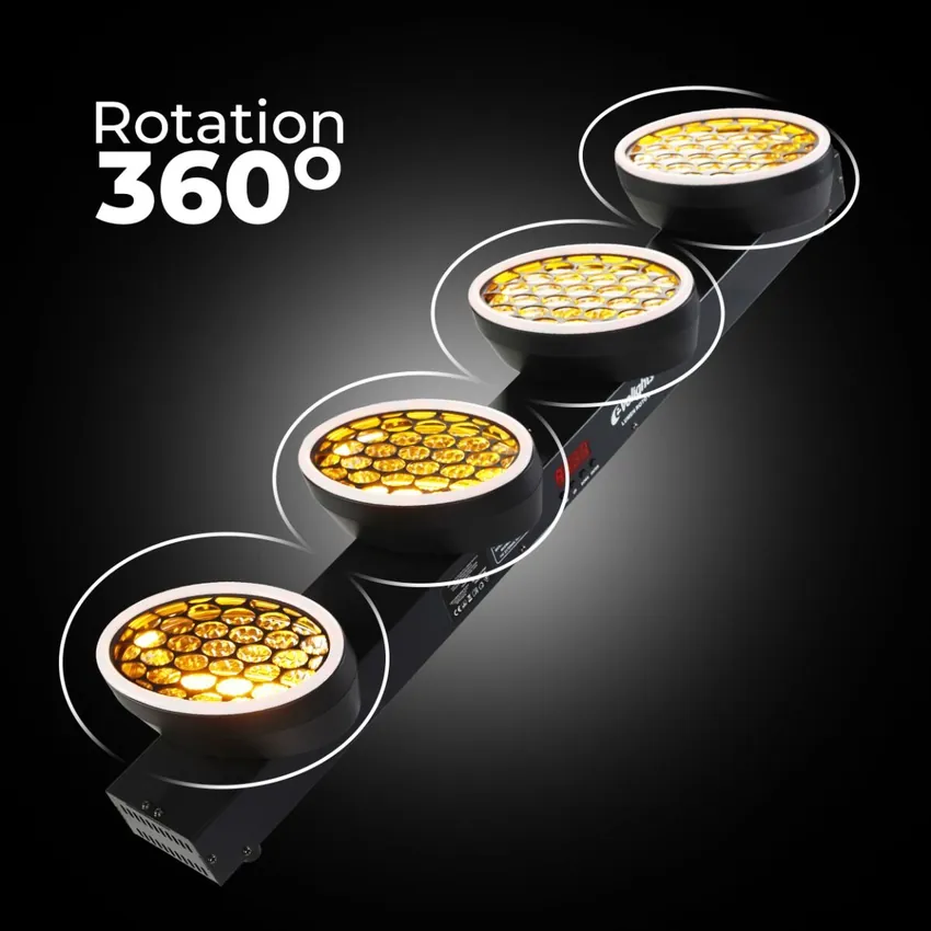 Reflektor LED EVOLIGHTS EVOLIGHTS LUMEN ROTO 0 - miniatura