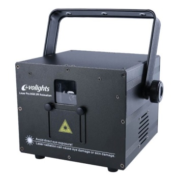 Laser animacyjny EVOLIGHTS Laser PRO RGB 3W Animation