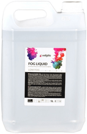Płyn do wytwornic ciężkiego dymu EVOLIGHTS LOW FOG 5L