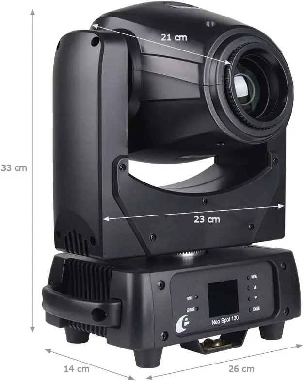 Ruchoma głowa EVOLIGHTS NEO SPOT 130W - miniatura