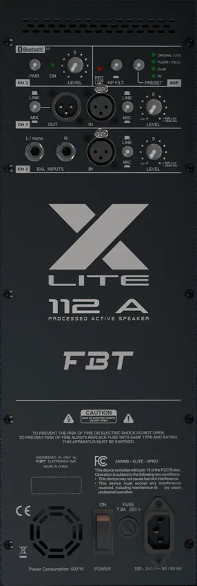 Kolumna aktywna FBT X-Lite 115A - miniatura