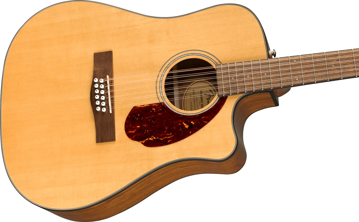 Gitara elektroakustyczna Fender CD-140SCE-12 NAT WC - miniatura