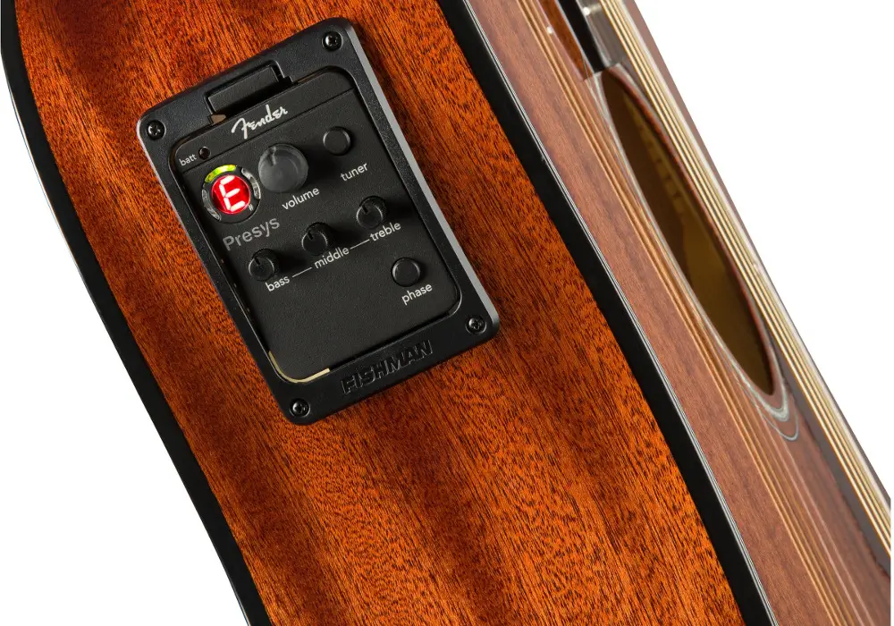 Zestaw gitarowy Fender CD-140SCE ALL MAH + Acoustasonic 15 + akcesoria - miniatura