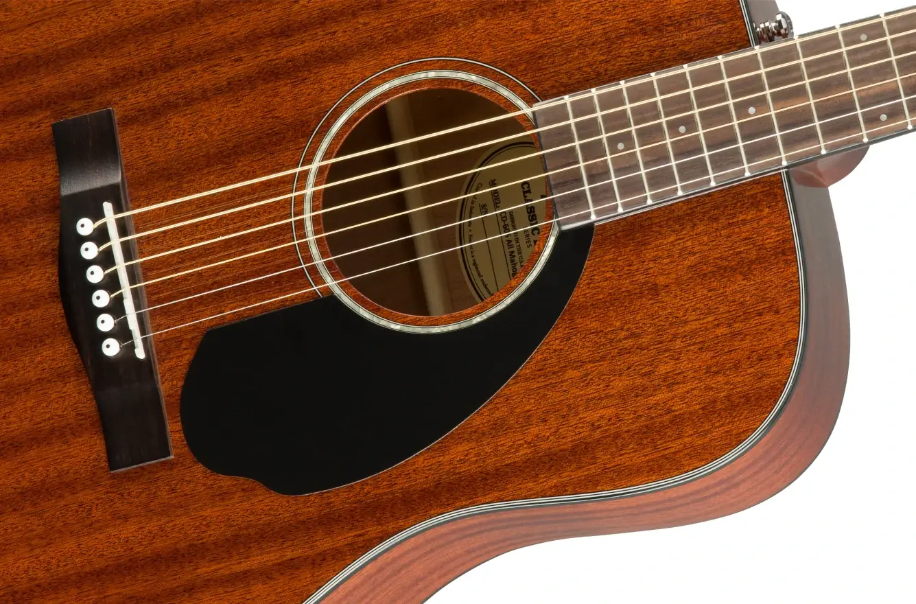 Gitara akustyczna Fender CD-60S ALL MAH - miniatura