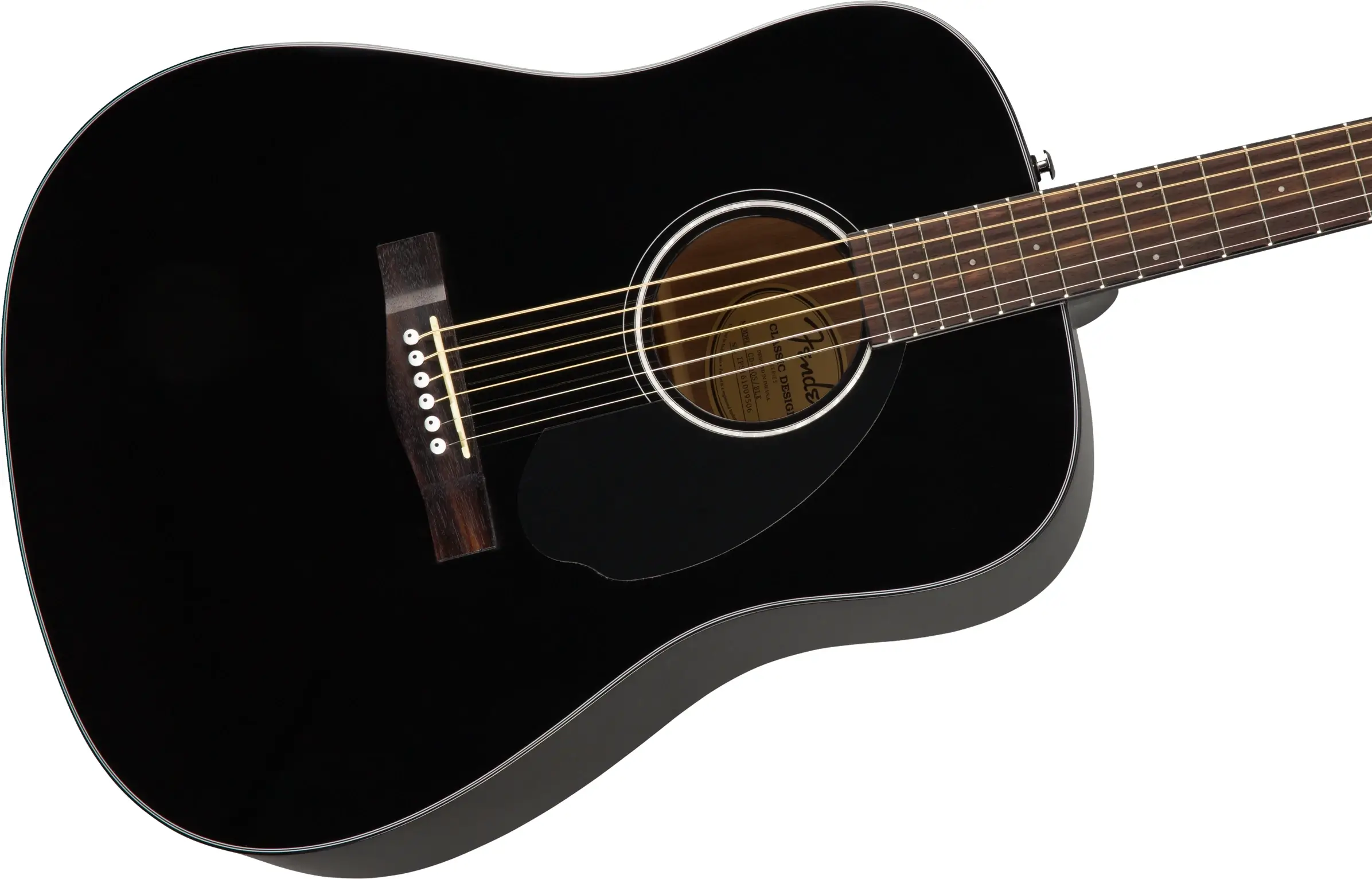 Gitara akustyczna Fender CD-60S BLK - miniatura
