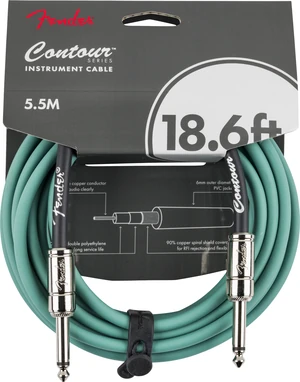 Kabel instrumentalny Fender Contour Series Instrument Cable SHG Jack - Jack 5,5m /do gitary