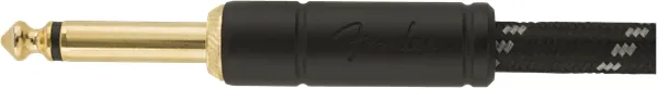 Kabel instrumentalny Fender Deluxe Series Tweed Instrument Cable BLK Jack - Jack 3m /do gitary - miniatura