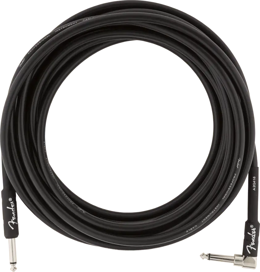 Kabel instrumentalny Fender Professional Series Instrument Cables Jack - Jack kątowy 3m /do gitary - miniatura