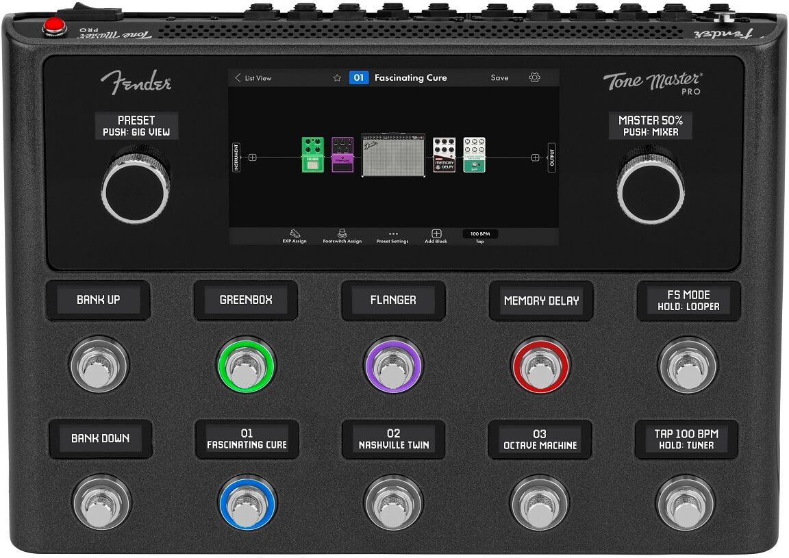 Multiefekt gitarowy Fender Tone Master Pro