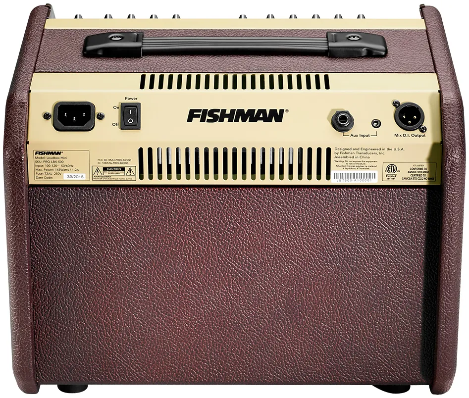 Wzmacniacz akustyczny FISHMAN LoudBox Mini Bluetooth - miniatura