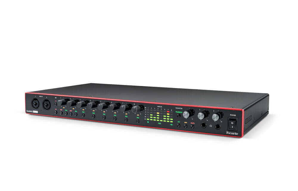 Interfejs audio/USB Focusrite Scarlett 18i20 3rd Gen - miniatura